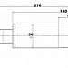 Газлифт хром L120/L60 конус кл.3