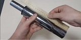 Газлифт хром L120/L60 конус кл.3